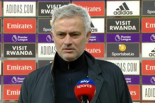 博鱼体育平台-穆里尼奥：裁判错判决定比赛 很遗憾没法采访裁判